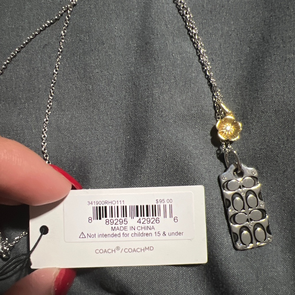 Coach necklace